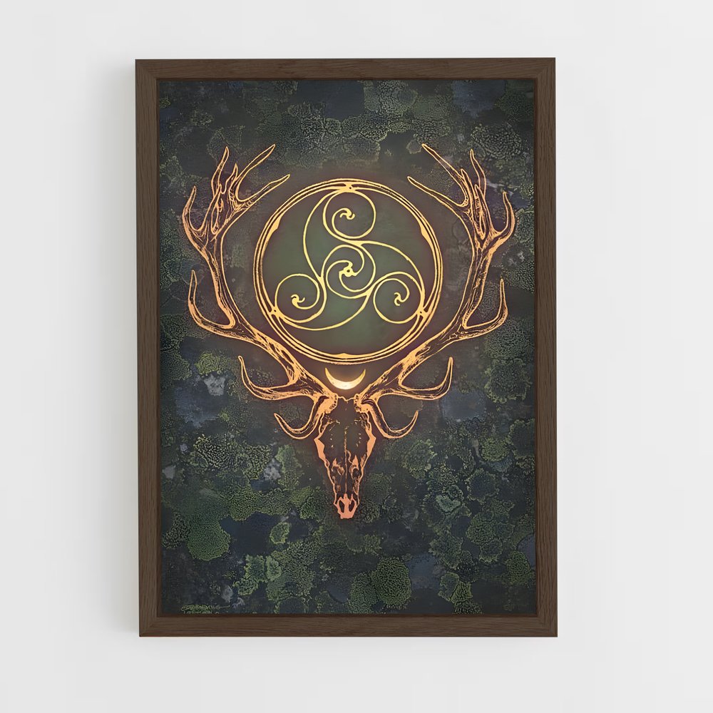 ap-cernunnos-4 cadre Bois foncé