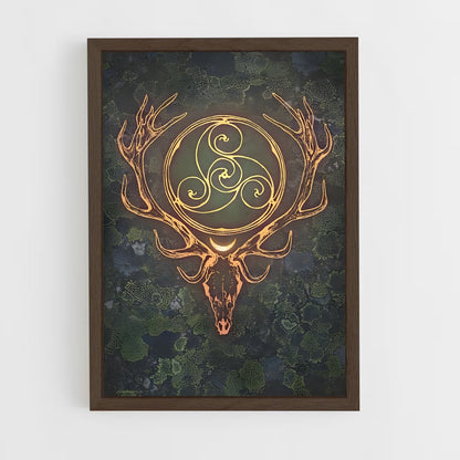 ap-cernunnos-4 cadre Bois foncé
