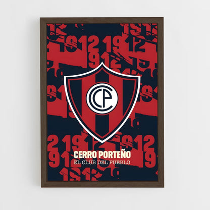 ap-cerro porteno-7 cadre Bois foncé
