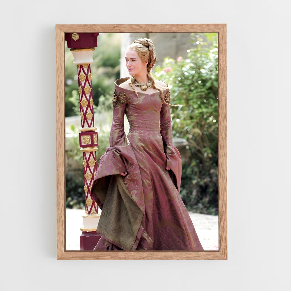 ap-cersei lannister-2 cadre Bois clair