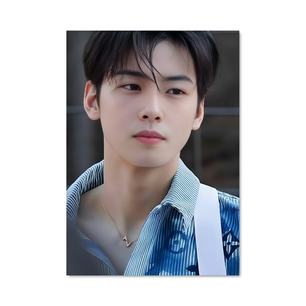 Poster Charme en Bleu