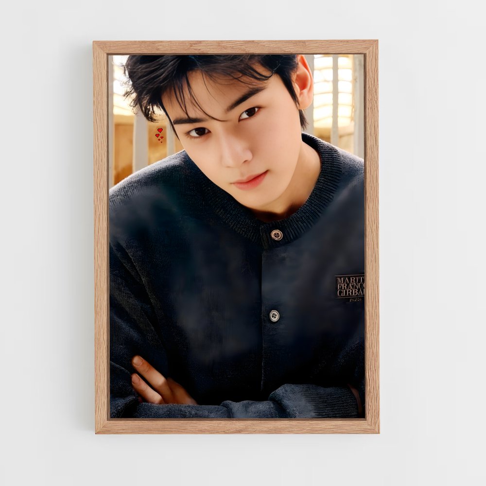 ap-cha eun-woo-7 cadre Bois clair
