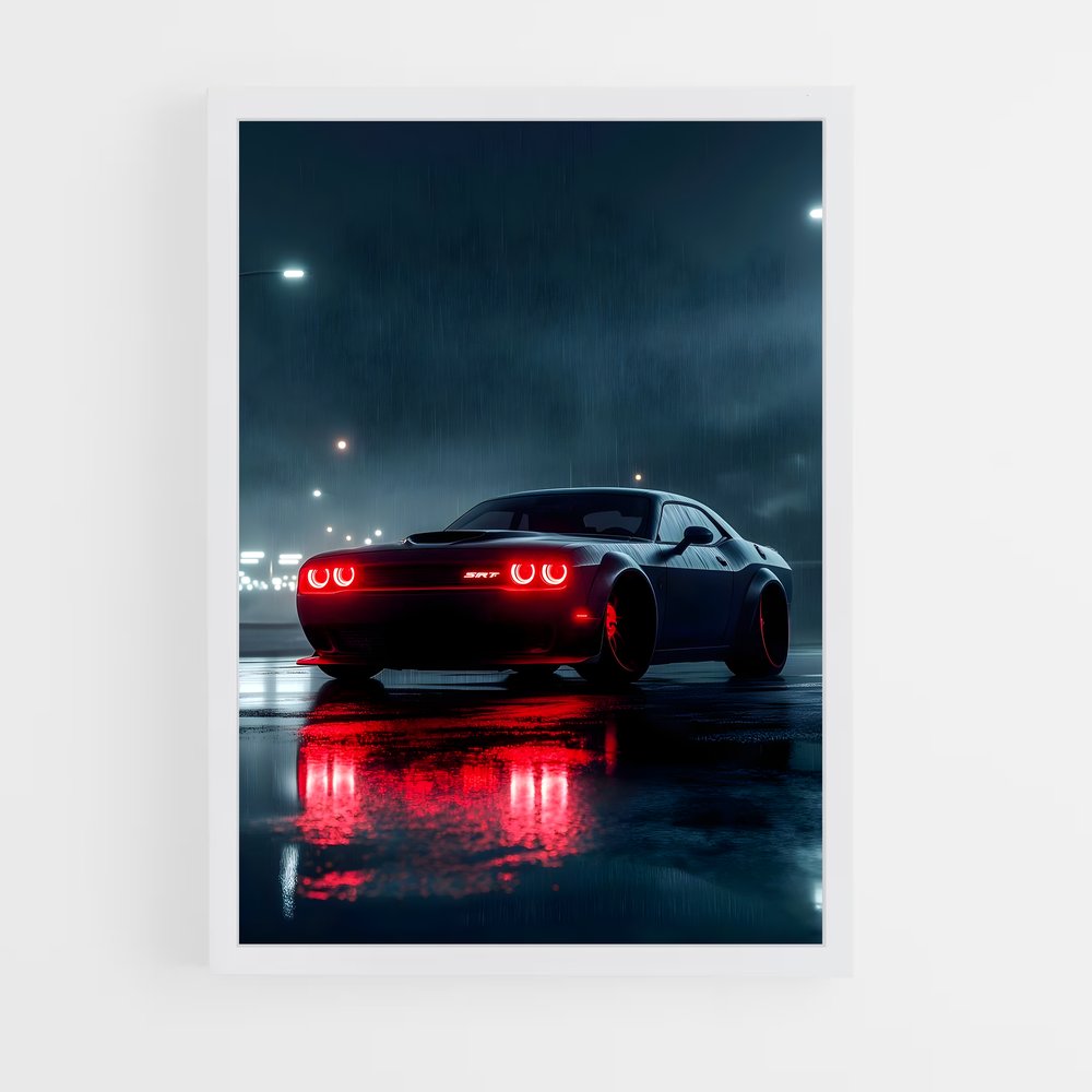 ap-challenger srt demon-8 cadre Blanc