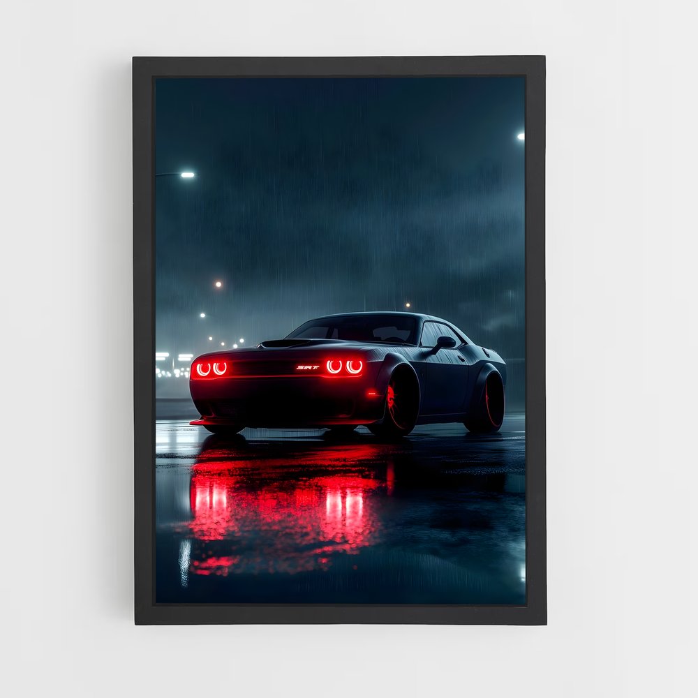 ap-challenger srt demon-8 cadre Noir