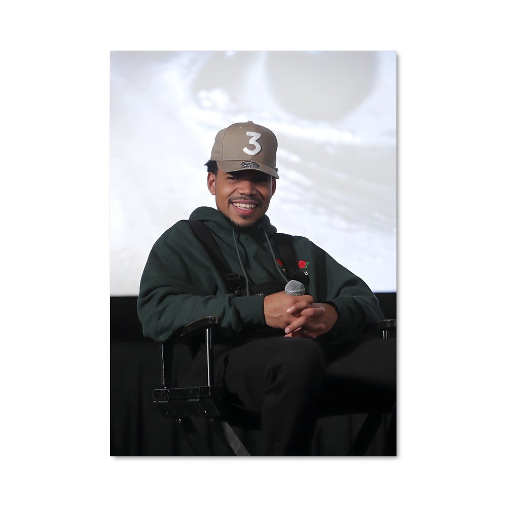 Poster Chance en Vert