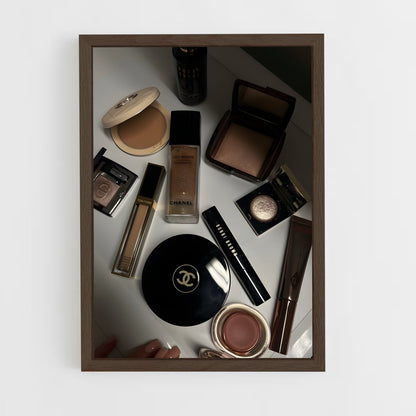 ap-chanel beauty-2 cadre Bois foncé