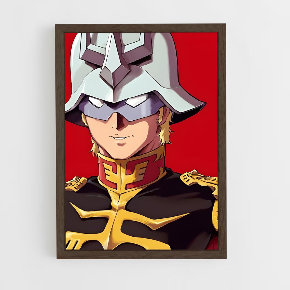 ap-char aznable-3 cadre Bois foncé