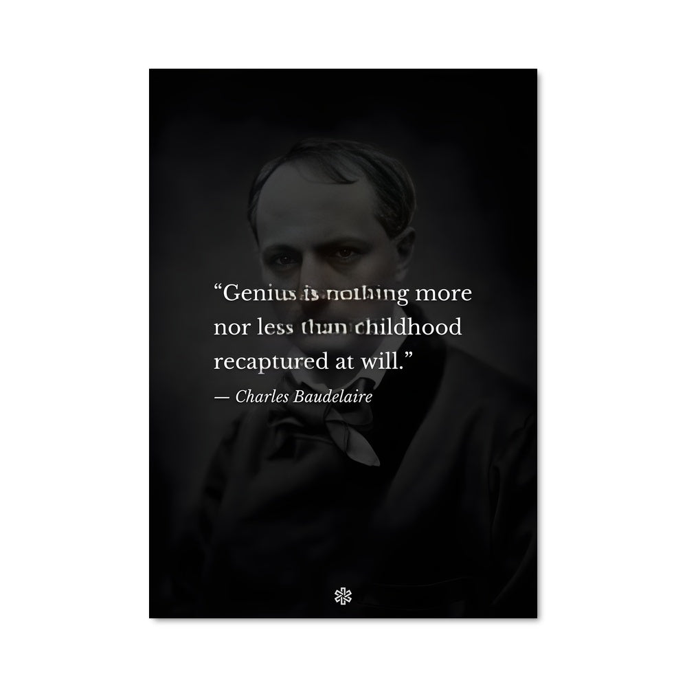 Poster L'Esprit Baudelaire