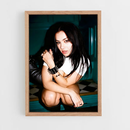 ap-charli xcx-2 cadre Bois clair