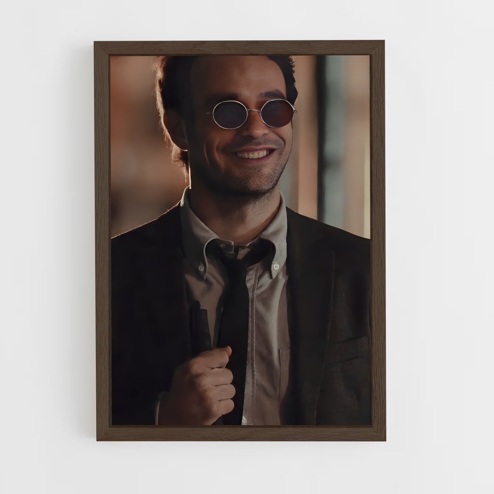 ap-charlie cox-1 cadre Bois foncé