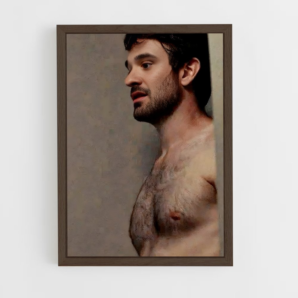 ap-charlie cox-6 cadre Bois foncé