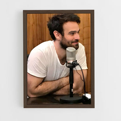 ap-charlie cox-8 cadre Bois foncé