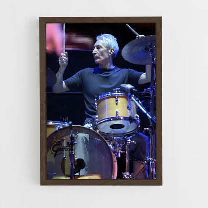 ap-charlie watts-5 cadre Bois foncé