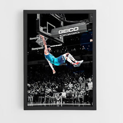 ap-charlotte hornets-9 cadre Noir