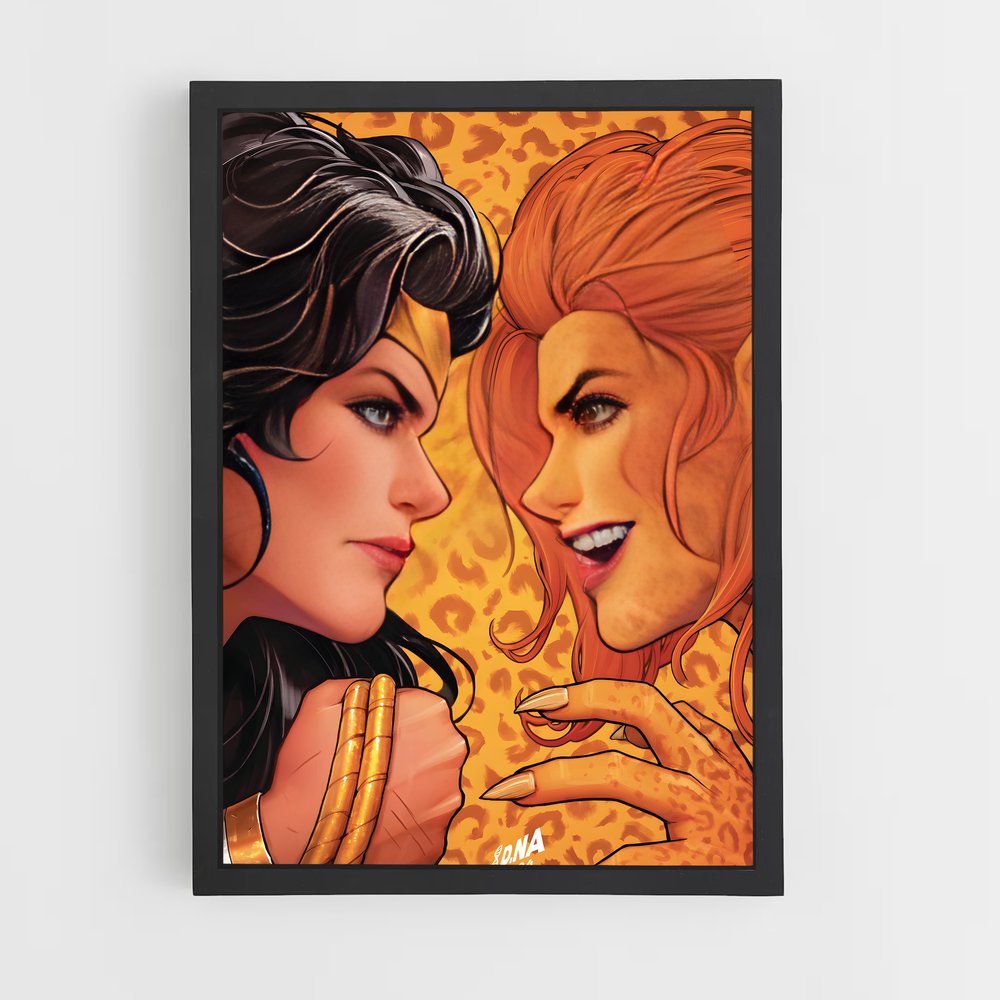 ap-cheetah wonder woman-2 cadre Noir