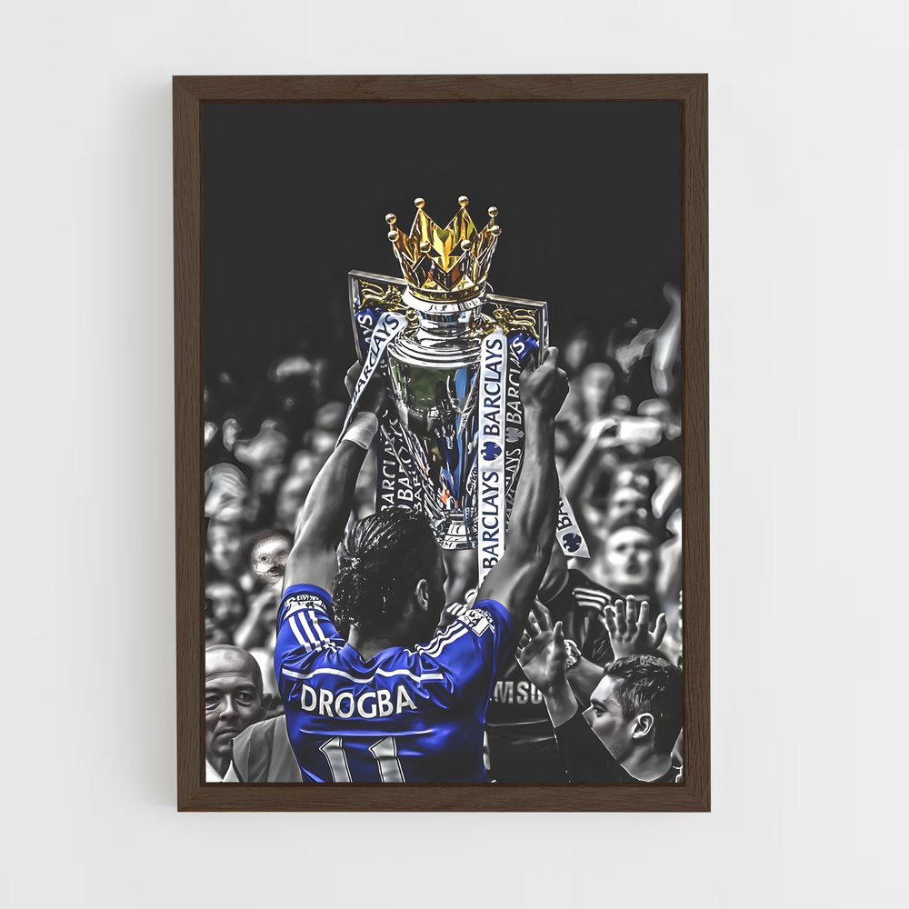 ap-chelsea fc-3 cadre Bois foncé