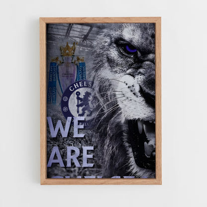 ap-chelsea fc-5 cadre Bois clair