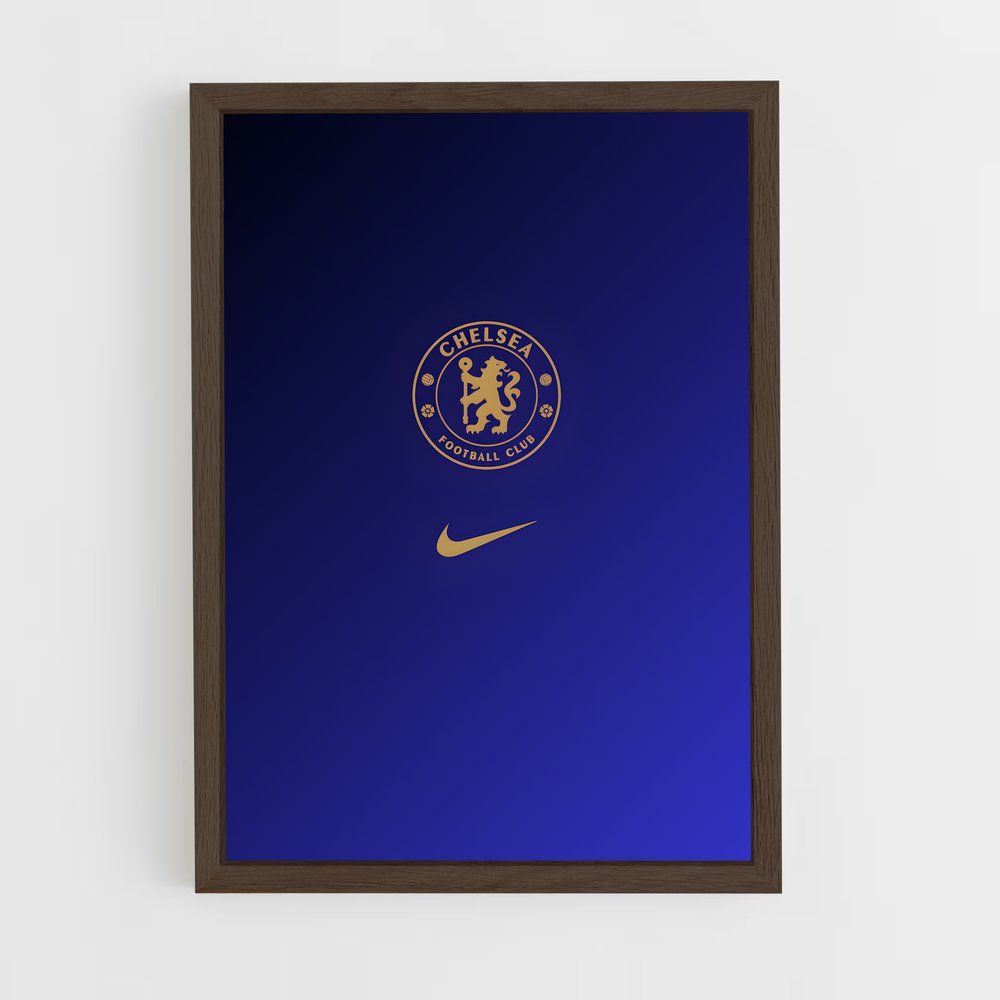 ap-chelsea fc-7 cadre Bois foncé