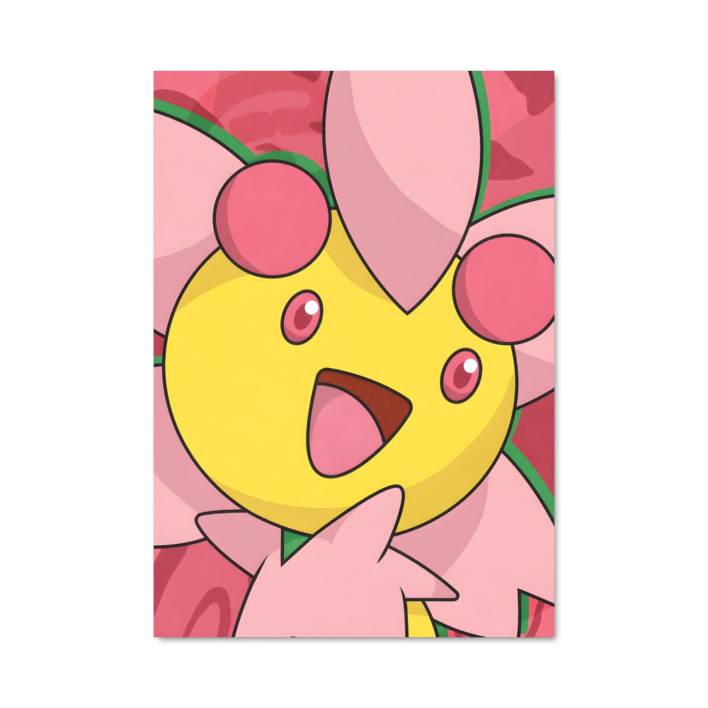 Poster Cherrim en Fleurs