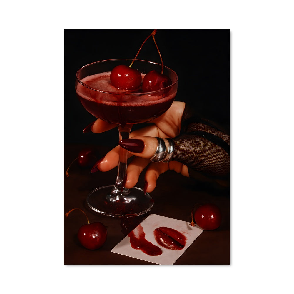 Poster Cerise Cocktail