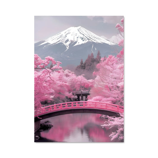 Poster Sérénité Sakura