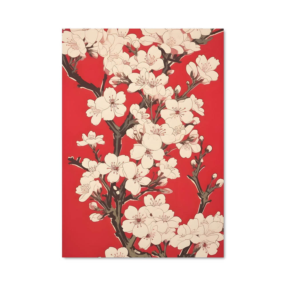Poster Cherry blossom patterns 19419