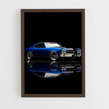 ap-chevelle ss-1 cadre Bois foncé