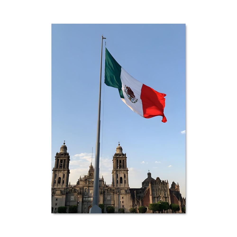 Poster Drapeau de Chiapas