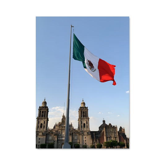 Poster Drapeau de Chiapas