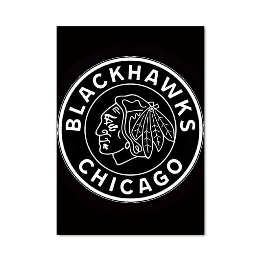 Poster Esprit des Blackhawks