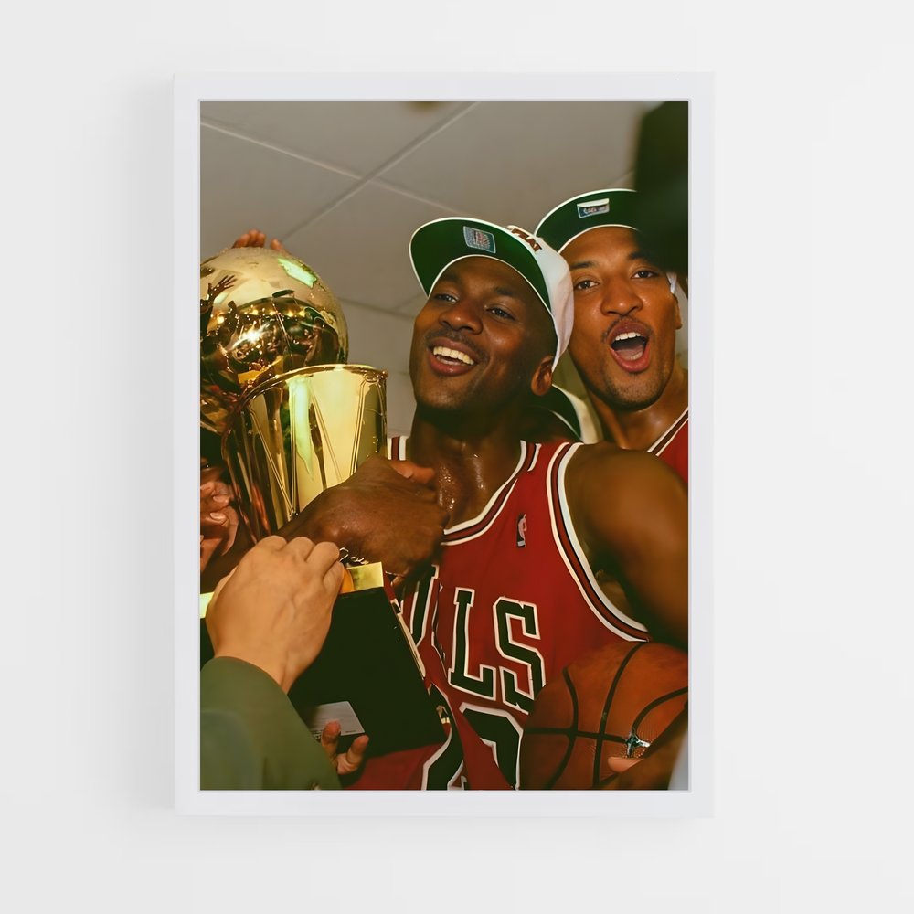 ap-chicago bulls-12 cadre Blanc