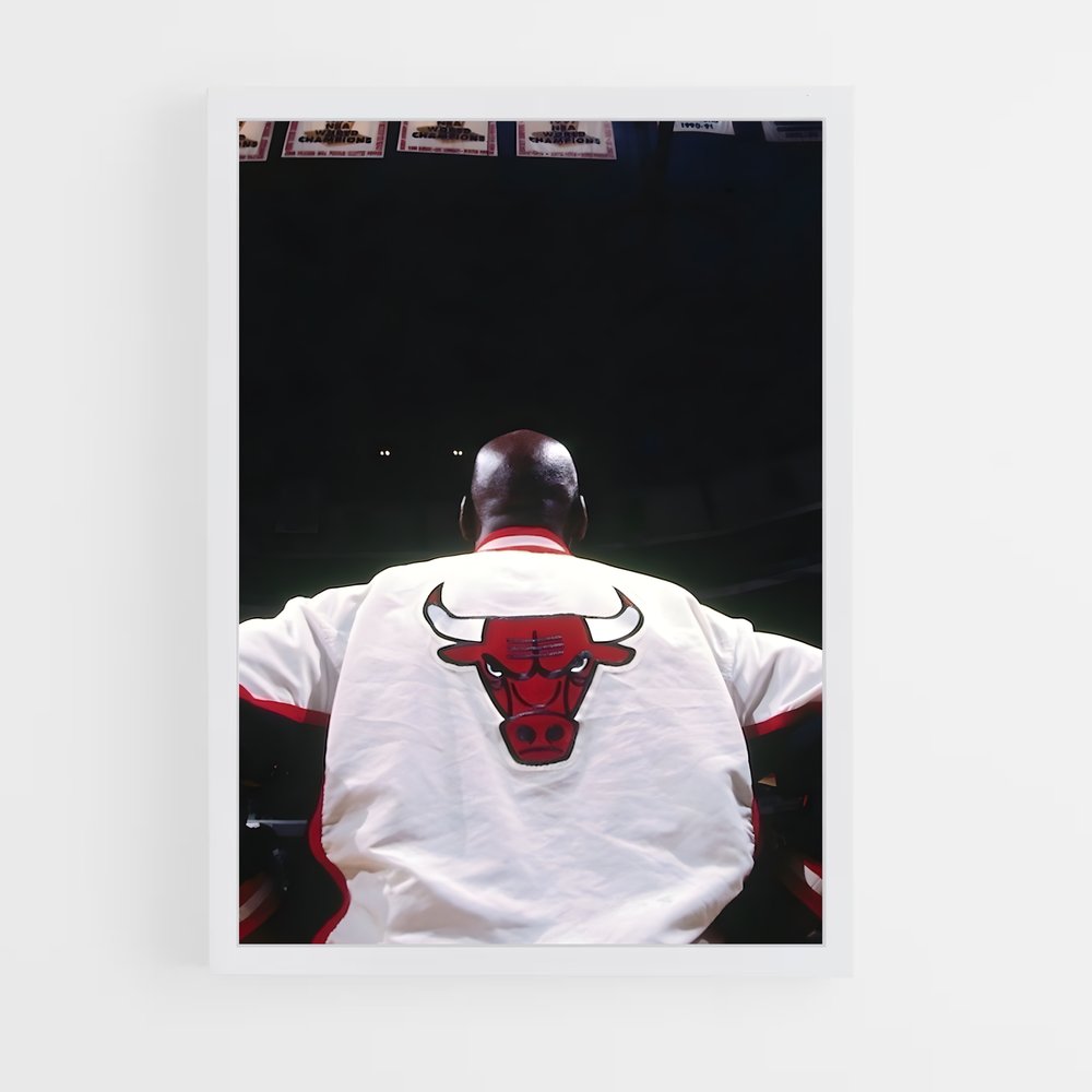 ap-chicago bulls-14 cadre Blanc