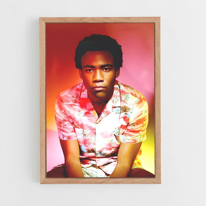 ap-childish gambino-1 cadre Bois clair