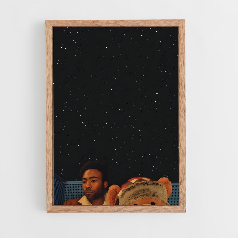 ap-childish gambino-2 cadre Bois clair