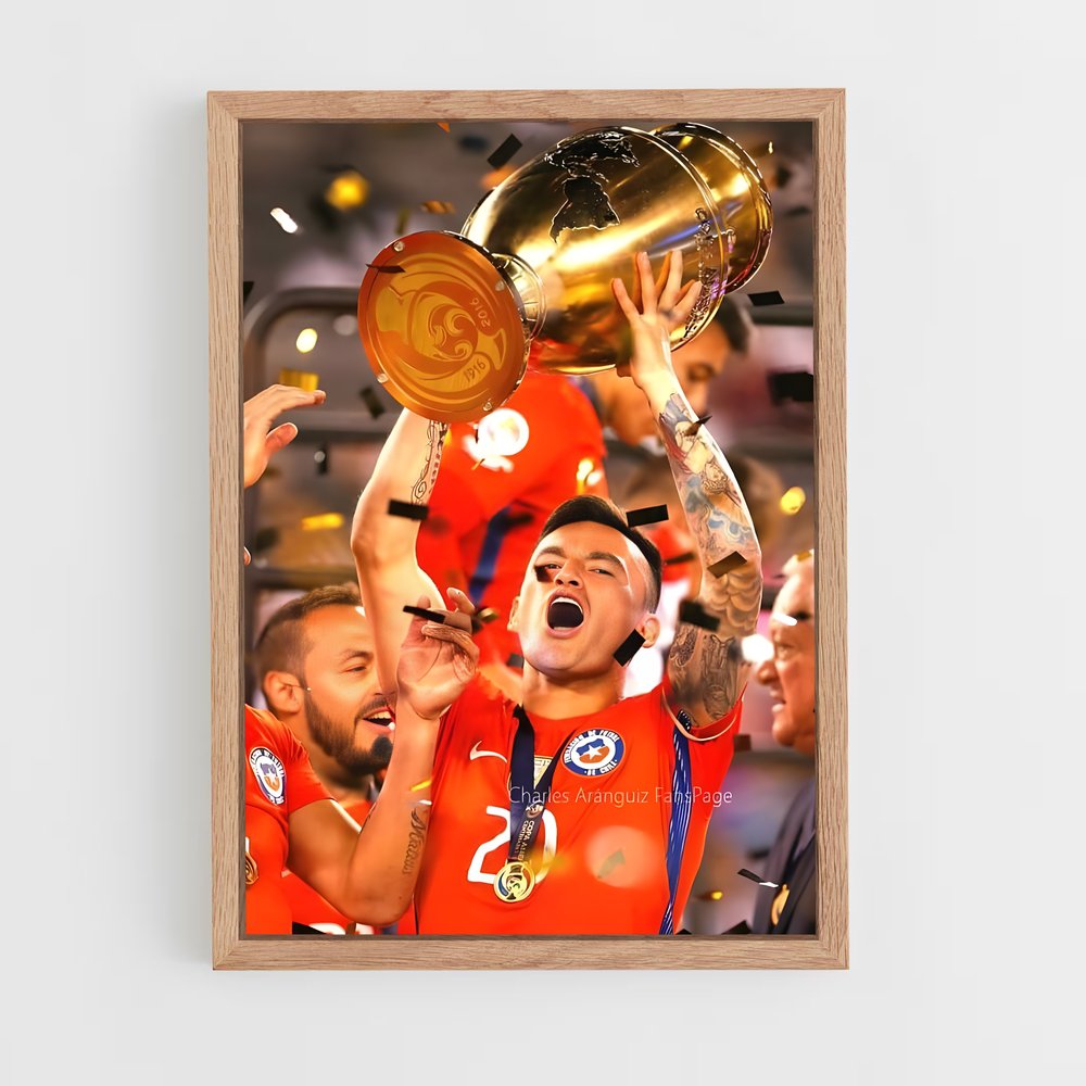 ap-chile national football team-5 cadre Bois clair
