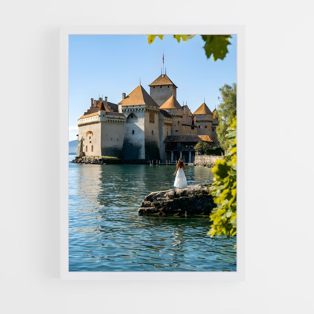 ap-chillon castle-5 cadre Blanc