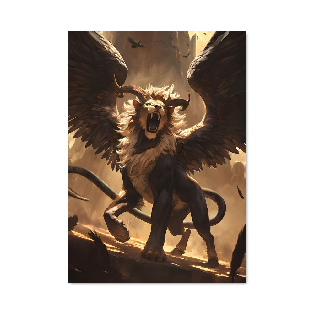 Poster Chimère Majestueuse