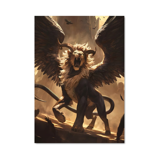 Poster Chimère Majestueuse