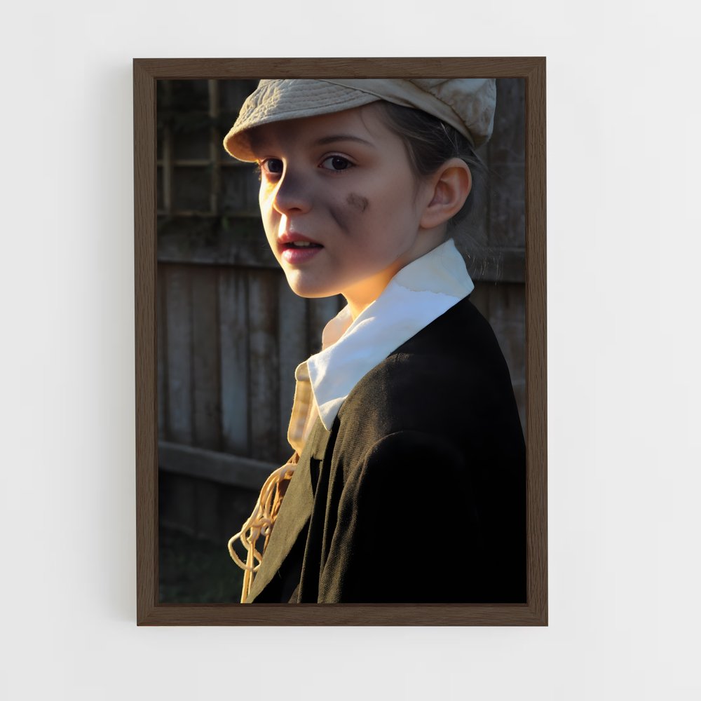 ap-chimney sweep-4 cadre Bois foncé