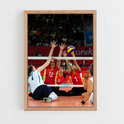 ap-china national volleyball team-2 cadre Bois clair