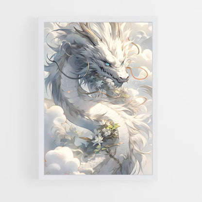 ap-chinese dragon-13 cadre Blanc
