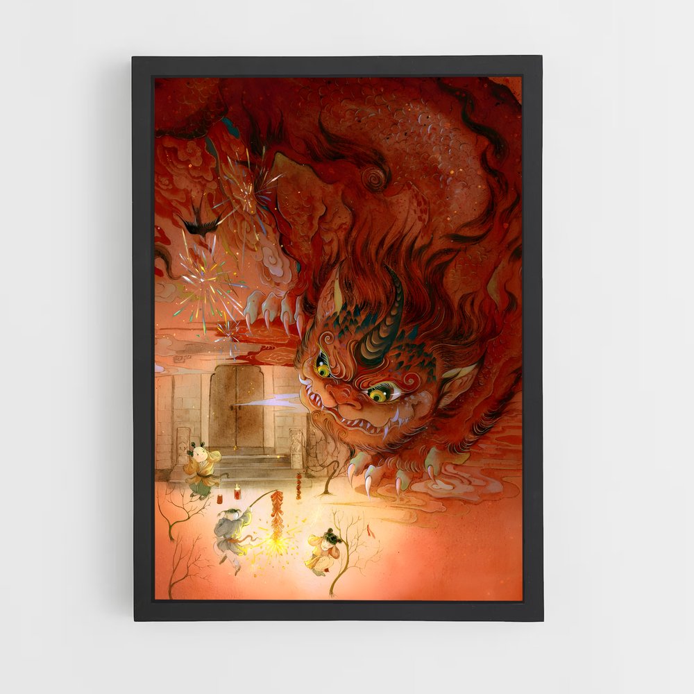 ap-chinese mythology-1 cadre Noir