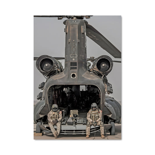 Poster Chinook ch-47 80945