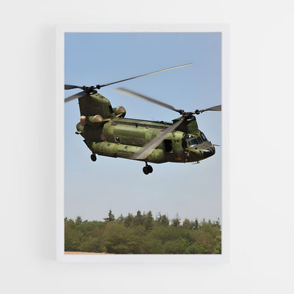 ap-chinook ch-47-4 cadre Blanc