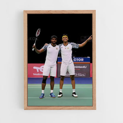 ap-chirag shetty-1 cadre Bois clair
