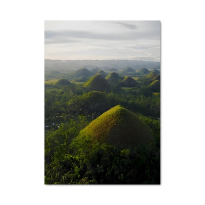 Poster Collines de Chocolat