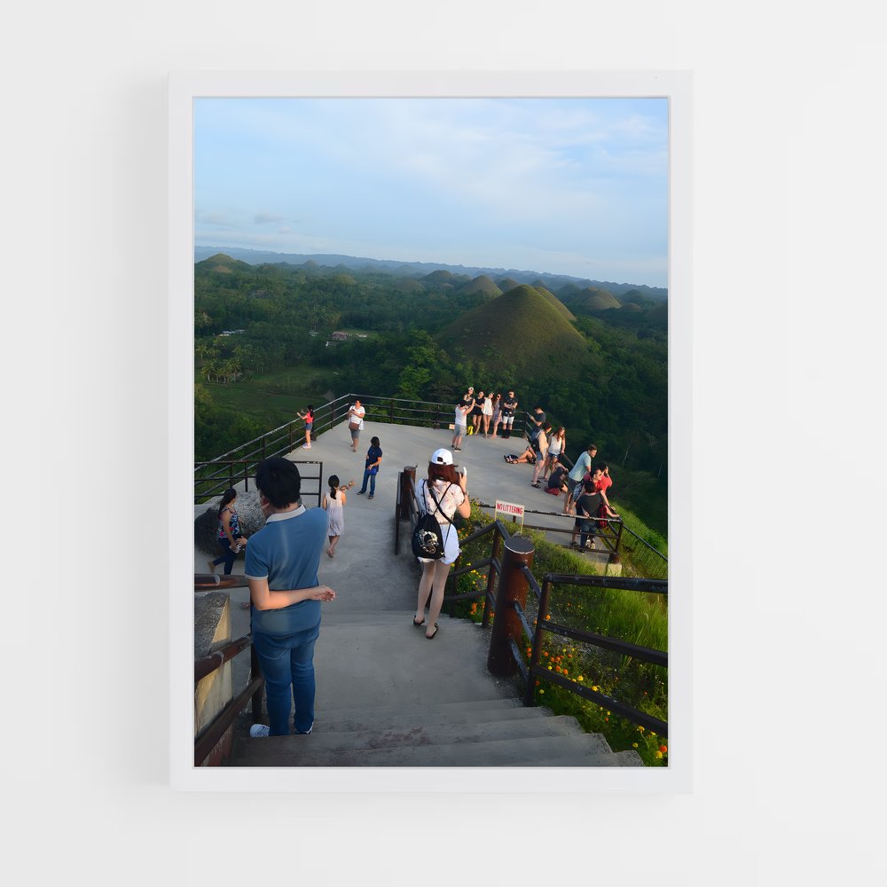 ap-chocolate hills-3 cadre Blanc