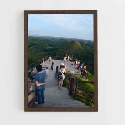 ap-chocolate hills-3 cadre Bois foncé