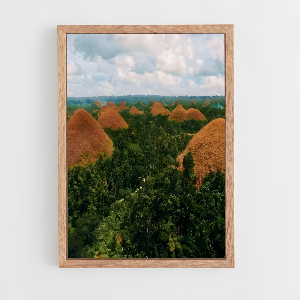ap-chocolate hills-7 cadre Bois clair