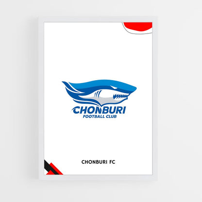 ap-chonburi fc-1 cadre Blanc